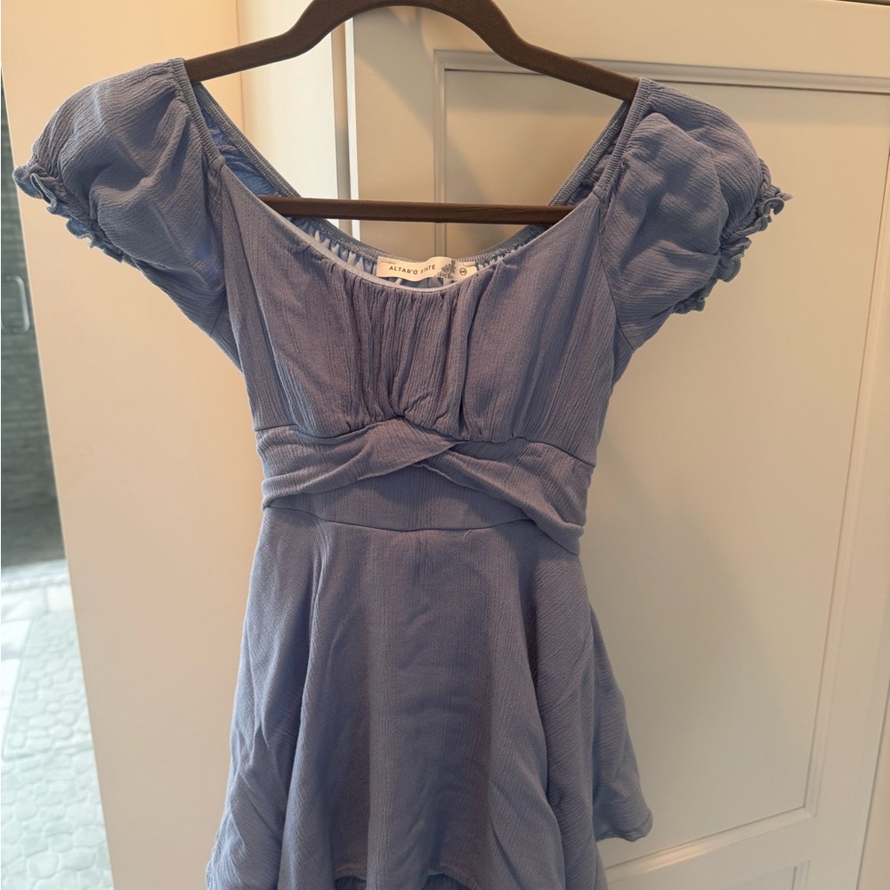 Altar'd State Light Blue Dress